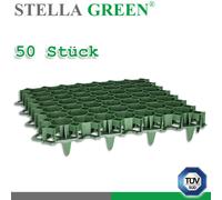 Griglia Prato 50x50x4cm Verde Sentiero Rasenwabe Bodenwabe 1-100 Pezzo Selezione