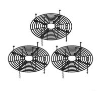 Griglia protettiva per vasi per piante, con apertura centrale, in plastica ABS, per impedire agli animali domestici e ai bambini di scavare, resistente alle intemperie, per vasi da giardino interni ed