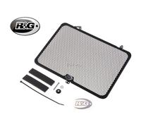 GRIGLIA PROTEZIONE RADIATORE ACQUA NERO R&G PER APRILIA RSV4 / RR 2015-2019