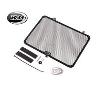 GRIGLIA PROTEZIONE RADIATORE OLIO NERO R&G PER DUCATI PANIGALE V4 / S / R 2018-2