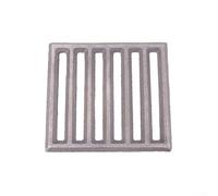 Griglia quadrata in ghisa per stufe Hark, efficiente supporto per legna da ardere con posizionamento sicuro del ceppo, facile da installare (14 x 15 cm)