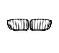 Griglia Racing A Doppio Rene Per Paraurti Anteriore Per X3 X4 F25 F26 2014-2017 Griglia Sportiva A Doppia Linea Copertura Nera Lucida