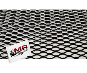 Griglia Racing MR-Style In Alluminio 33x33 Cm Nera A Nido D'Api