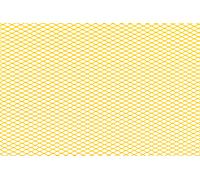 Griglia Racing STR8 maglia fina 30x30cm giallo