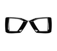 Griglia Radiatore Accessori Modificati Per A5 Per S5 2020 2021 2022 Griglia Di Copertura Per Fendinebbia Paraurti Anteriore Telaio Per Griglia Coperchio Cofano Accessori Auto(Glossy Black)