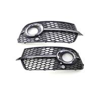 Griglia radiatore anteriore 2 Pz/paia Auto Paraurti Anteriore Fendinebbia Copertura Griglia Chrome Decorazione Trim Per Per Q5 2013-2017 8R0807681S 8R0807682N