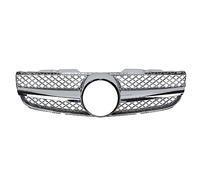 Griglia radiatore anteriore Auto Griglia Anteriore 1 Pinna Griglia Superiore Maglia Per Mercedes Per Benz SL-Class R230 SL550 SL500 S600 2007 2008 2009 Chrome ABS Di Plastica
