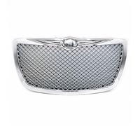 Griglia radiatore anteriore BX101088 Per Chrysler 300 300C Hood Grill Mesh Grille 2004 2005-2010 Griglie Anteriori Per Auto Da Corsa(Argento)