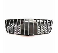 Griglia radiatore anteriore Griglia Anteriore Stile GT Radiatore Sportive Per Mercedes Per Benz W211 Classe E 2007-2009 Chrome Car Upper Bumper Aspirazione Hood Cover Mesh Grid
