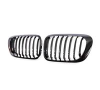 Griglia Radiatore Anteriore Per BMW Serie 3 E46 2 Porte Pre-restyling 2000-2007 Per M3 Coupé Cabriolet Griglia A Lamelle Singole A Doppio Rene In Carbonio Cromato