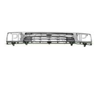 Griglia Radiatore Argento/nera Per Toyota Hilux Pick Up 2wd Ln85 Dal 1989-1995