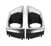 Griglia Radiatore Auto Chrome Copertura Lampada Nebbia Griglia Lunetta Telaio Trim Copertura Lampada LED Faro Luce Nebbia Per Subaru Per Forester XT 2014-2016 Griglia Anteriore Veicolo