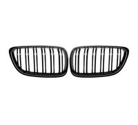 Griglia Radiatore Barra Griglia Sportiva A Doppia Linea Per Paraurti Anteriore Nero Lucido Per BMW Per M2 F87 F22 F23 F24 2014-2018 220i 230i 235i Griglie Da Corsa