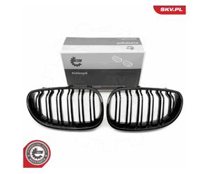 GRIGLIA RADIATORE BMW SERIE 5 E60/E61 TOTAL BLACK NERO LUCIDO SPORTIVO