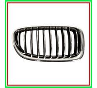 Griglia Radiatore Destra Cromata-Cromata-Nera- Mod Luxury Line - Basis Bmw Serie