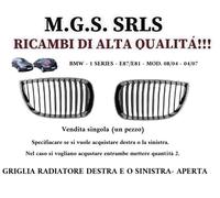 GRIGLIA RADIATORE DESTRA E O SINISTRA BMW-1 SERIE-E87/E81(08/04-04/07) 1 PEZZO