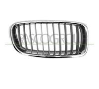 Griglia Radiatore Destra Verniciata Argento Con Modanatura Cromata Per Bmw 3 Ser