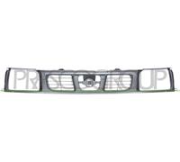 Griglia Radiatore Grigio/argento Per Nissan Navara - King Cab Dal 1997 Al 2001