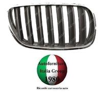 GRIGLIA RADIATORE DX CROMATA/TITANIO GRIGIO/SCURO PER BMW X3 E83 07>10 2007>2010