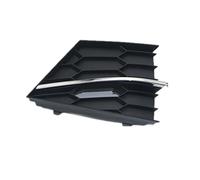 Griglia Radiatore Fendinebbia Telaio Anteriore Per Skoda Per Superb 2016 2017 2018 Paraurti Inferiore Griglia Trim Pannello Con Barra Luminosa Griglia Anteriore Veicolo(Giusto)
