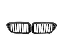 Griglia Radiatore Griglia Cofano In Fibra Carbonio A 1 Listello Per Paraurti Anteriore Per BMW Serie 5 Per G30 Per G31 2017 2018 2019 2020 520i 530i 540i(Carbon Gloss Black)