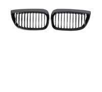 Griglia Radiatore Griglia Doppio Rene Per Paraurti Anteriore Per BMW Serie 1 E81 E82 E88 E87 2004-2011 Parte Esterna Griglia Doppia Stecca Griglia Anteriore Ricambio(Single Gloss Black)