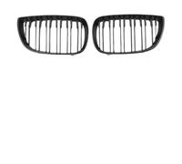 Griglia Radiatore Griglia Doppio Rene Per Paraurti Anteriore Per BMW Serie 1 E81 E82 E88 E87 2004-2011 Parte Esterna Griglia Doppia Stecca Griglia Anteriore Ricambio(Dual Matte Black)