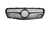 Griglia Radiatore Griglia Ingresso Anteriore Griglia Griglia Messa Punto Del Paraurti Superiore Per Benz Per GLA X156 2014-2019 Griglia Anteriore Ricambio(17-19 Diamond Black)