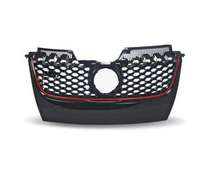 Griglia Radiatore Im Sport-Design Con Nido D'Ape , Nero Rosso Profilo Orologio