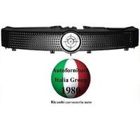 GRIGLIA RADIATORE NERA ANTERIORE PER FIAT PANDA DAL 2003 AL 2011 MOD.ACTIVE