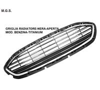 GRIGLIA RADIATORE NERA-APERTA BENZINA-TITANIUM FORD FIESTA VII 05/17-11/21