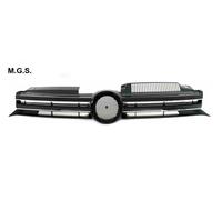 GRIGLIA RADIATORE-NERA-APERTA-MODANATURA CROMATA VOLKSWAGEN GOLF VI 2008-2012