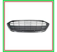 Griglia Radiatore Nera Con Modanature Cromate-Con Cornice Cromata Ford Focus-(An