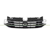 GRIGLIA RADIATORE-NERA-LUCIDA-CON MODANATURA CROMATA MOD. ELEGANCE TIGUAN - Mod.