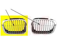 Griglia Radiatore Nera Per BMW 3 Serie Compact E46
