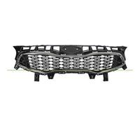 Griglia Radiatore Nero Lucida Con Cornice Cromata Per KIA CEE'D Dal 2015 Al 2018