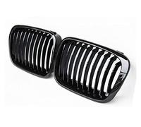 Griglia Radiatore Nero Lucido Front Rene Griglia Stecca Stile Griglia Per BMW E46 4 Porte 1998 1999 2000 2001 Car Styling Griglia Anteriore Veicolo(Nero lucido)