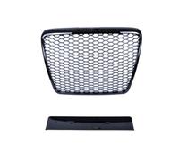 Griglia Radiatore Nido D'Ape Nero Lucido Adatto A per Audi A6 C6 4F Restyling