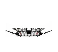 Griglia Radiatore Per 11a Generazione Per Civic Per Hatchback Griglia Anteriore In Stile Type R A Maglie Corsa Paraurti Superiore Copertura Cofano Griglia A Doppia Barra(With Sensor Hole)