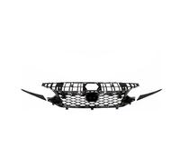 Griglia Radiatore Per 11a Generazione Per Civic Per Hatchback Griglia Anteriore In Stile Type R A Maglie Corsa Paraurti Superiore Copertura Cofano Griglia A Doppia Barra(Without Sensor Hole)