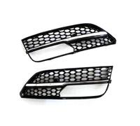 Griglia Radiatore Per A3 Per Hatchback 2013-2016 Paraurti Anteriore Auto Fendinebbia Griglia Di Copertura A Nido D'ape Esagonale Griglia Scudo Anteriore(Sliver)