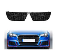 Griglia Radiatore Per A3 S-Line S3 2017 2018 2019 2 Pezzi Auto Chiusa A Nido D'ape A Rete Paraurti Anteriore Fendinebbia Griglia Griglia Ventilazione Paraurti