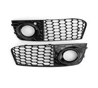 Griglia Radiatore Per A4 B8 2009 2010 2011 2012 Coppia Fendinebbia A Nido D'ape Con Griglia Ventilazione Aperta Griglia A Doppia Barra