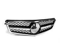 Griglia Radiatore Per AMG Per C63 Style Car Anteriore Superiore Griglia Griglia Per Mercedes Per Benz Classe C W204 C180 C200 C300 C350 2008-14 Corsa Griglia Griglia Anteriore Veicolo(B)