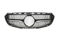Griglia Radiatore Per Benz E Per La Classe W212 E200 E250 E350 E550 2014-2016 Chrome AMG Stile Paraurti Anteriore Griglia GTR Racing(Diamond-Chrome Black)