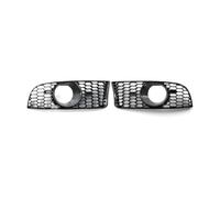 Griglia Radiatore Per BMW Per Serie 3 Per E90 Per E91 Per E92 Per E93 2006-2011 Per M3 Style Paraurti Anteriore Inferiore Fendinebbia Griglie(With holes)