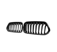 Griglia Radiatore Per BMW Per X2 Per F39 2018-2021 Griglia Anteriore A Doppio Rene Griglie Nere Lucide Striscia Finitura A Lamelle A Linea Singola Decorazione Esterna