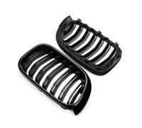 Griglia Radiatore Per BMW Per X4 Per F26 2014-2017 Paraurti Anteriore Nero Lucido Griglia Doppio Rene Cofano Rete Griglie Corsa Doppia Linea