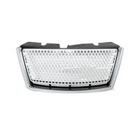 Griglia Radiatore Per GMC Per Terrain 2010-2015 Per Denali Style Paraurti Anteriore Griglia Superiore Radiatore Centrale Rete A Nido D'ape Griglia Scudo Anteriore(Argento)