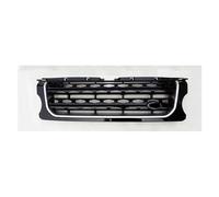 Griglia Radiatore Per Land Per Rover Per Discovery 4 LR4 L319 2010 2011 2012 2013 Griglia Paraurti Anteriore Esterna Superiore 10-13 Griglie Corsa Griglia Parafango Anteriore(Black Silver)